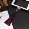 Anime Keychain Man Woman Tian Guan Ci Fu Long Tassel Keyring Heaven Official s Blessing Flower 5 - Heaven Officials Blessing Store