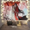 Heaven Official Blessing Illustration Anime Background Cloth Room Bedroom Dormitory Bedside Decoration Poster Tapestry 16 - Heaven Officials Blessing Store