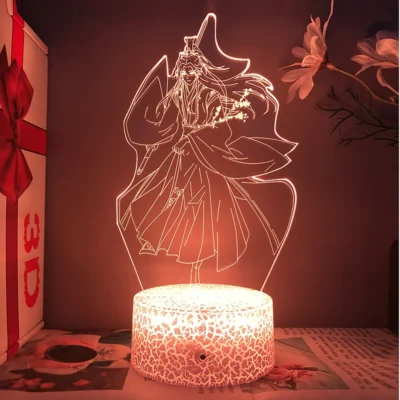 Heaven Official s Blessing Tgcf Xie Lian Anime Figure Night Lights Manga Acrylic Stands Led Lamp - Heaven Officials Blessing Store