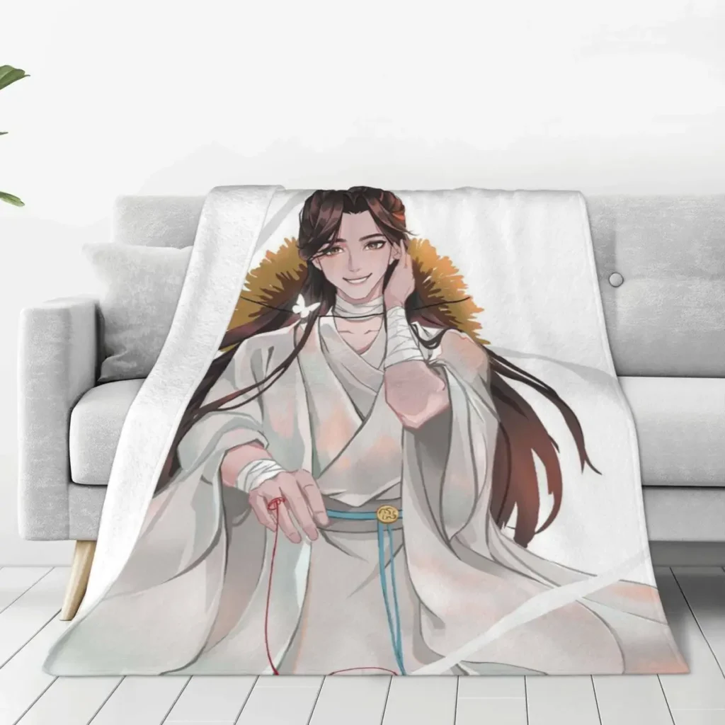 Surga Resmi Berkat Xie Lian Selimut Musim Semi Musim Gugur Anime Yaoi Lgbt Selimut Lembut untuk - Heaven Officials Blessing Store