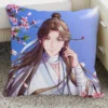 Tian Guan Ci Fu Anime Cushion 45x45cm Heaven Official S Blessing Throw Pillow Hua Cheng Xie 17 - Heaven Officials Blessing Store