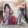 Tian Guan Ci Fu Anime Cushion 45x45cm Heaven Official S Blessing Throw Pillow Hua Cheng Xie 19 - Heaven Officials Blessing Store