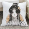 Tian Guan Ci Fu Anime Cushion 45x45cm Heaven Official S Blessing Throw Pillow Hua Cheng Xie 3 - Heaven Officials Blessing Store