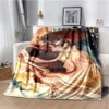 Tian Guan Ci Fu Anime Flannel Soft Blanket Heaven Official s Blessing Plush Warm Blanket Bedroom 4 - Heaven Officials Blessing Store