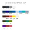 tank top color chart - Heaven Officials Blessing Store