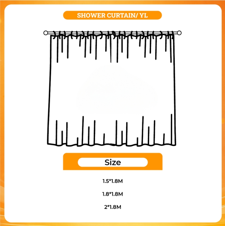 3D shower curtain - Heaven Official's Blessing Store